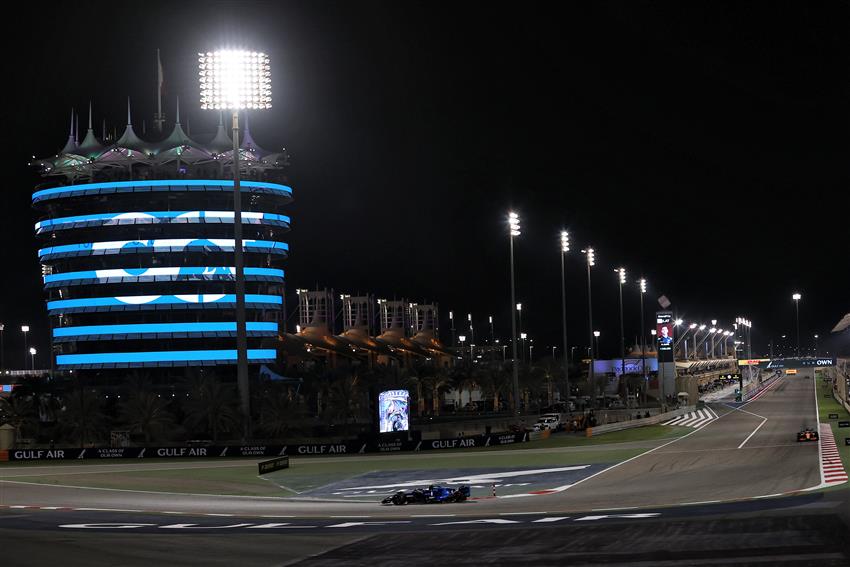 Sakhir, Bahrain main straight